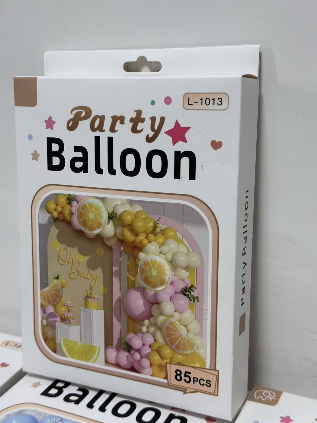 85PCS Lemon Theme Baby Shower Balloon Arch Kit