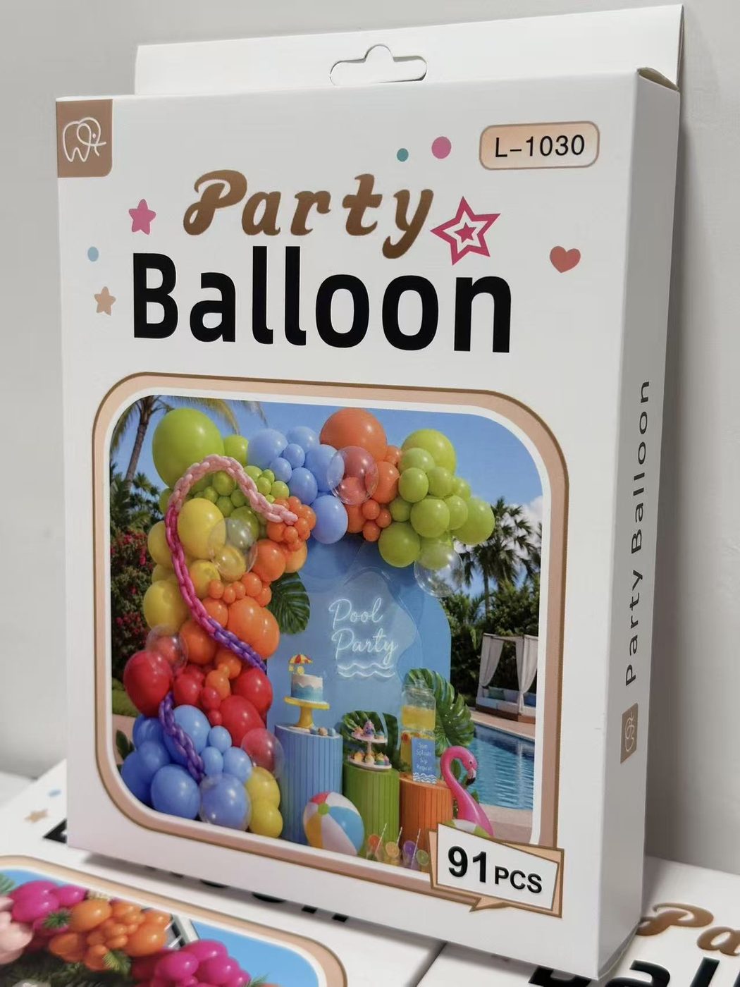 91pcs Party Balloon Arch Kit Pool Party Summer Decoration